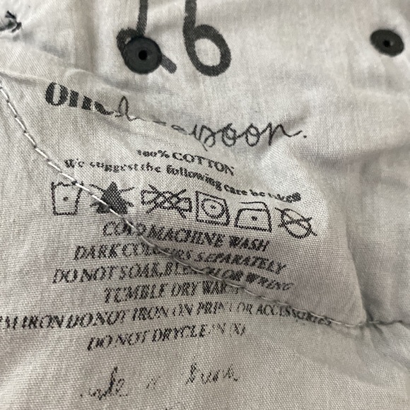 One Teaspoon frayed distressed Rollers size 26 fun fabric & ribbon festival - Picture 5 of 6